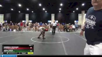 110 lbs Round 1 (6 Team) - Andrew Messner, U2 Upstate Uprising vs Keen Davis, East Coast Elite