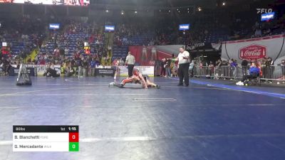 80 lbs Consy 1 - Brody Blanchetti, Forest Hills vs Gio Mercadante, Wilkes Barre