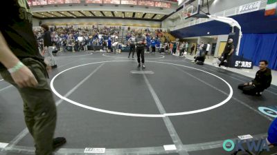 60-67 lbs Rr Rnd 4 - Bexley Leisinger, Choctaw Ironman Youth Wrestling vs Alivia Williams, Northwestern Oklahoma Wrestling