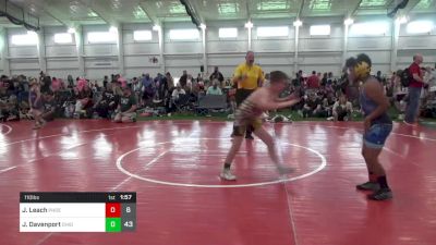 110 lbs Pools - Jonny Leach, Phoenix W.C. vs Johnathan Davenport, Ohio Gold 24K