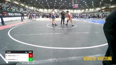 240 lbs Final - Katianna Martinez, Evergreen Valley Wrestling Club vs Chole Hoselton, The Compound-SOT