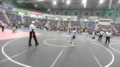 105 lbs Round Of 32 - Quentin Wills, Monte Vista Middle School vs Logan Sweetman, Fort Lupton