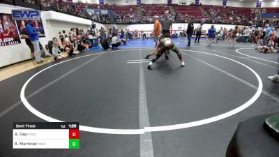 84 lbs Semifinal - Alexander Fee, Enid Youth Wrestling Club vs Aiven Martinez, Maverick Elite Wrestling