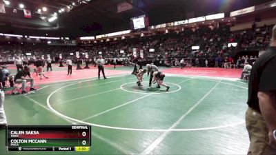 130 lbs Semifinal - Calen Saksa, TWM1 vs Colton Mccann, PWCA