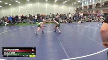 85 lbs Round 4 (6 Team) - Logun Pankratz, South Dakota Lightning vs Madux Risse, South Dakota Thunder