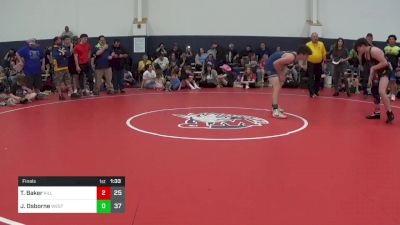 175 lbs Final - Travis Baker, Killer Elite vs John Osborne, West Virginia Wild