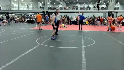 92 lbs Round 8 (10 Team) - Braxton Baker, Whitted Trained Dynasty vs AJ Gomez, Grit Mat Club