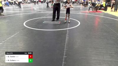 45 lbs Round Of 16 - Oliver Bartholomew, Saucon Valley vs Dawson Hummer, Jersey Shore