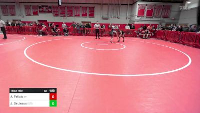 111 lbs Consi Of 8 #2 - Anna Felicio, Saugus/Peabody vs Jerymar De Jesus, Greater Lawrence