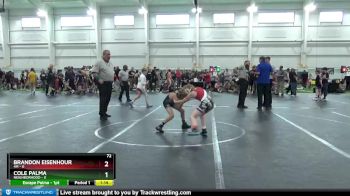 72 lbs Round 3 (8 Team) - Brandon Eisenhour, 4M vs Cole Palma, Neighborhood