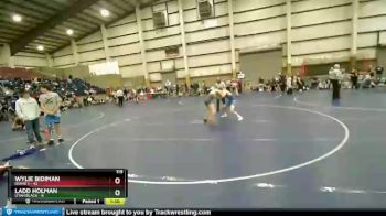 119 lbs Round 3 (4 Team) - Wylie Bidiman, Idaho 1 vs Ladd Holman, Utah Black