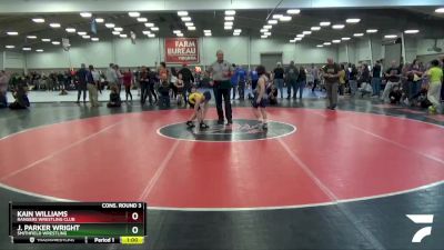 93 lbs Cons. Round 3 - Kain Williams, Rangers Wrestling Club vs J. Parker Wright, Smithfield Wrestling