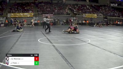 165 lbs Round Of 32 - Grant Monroe, Georgia vs Josiah Foss, Liberty