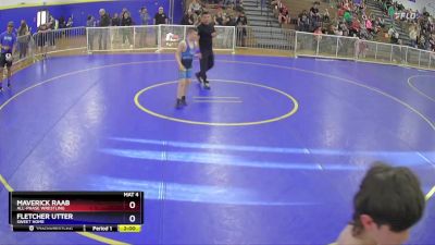 84 lbs Round 2 - Maverick Raab, All-Phase Wrestling vs Fletcher Utter, Sweet Home