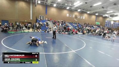 108 lbs Quarterfinal - Niels Hatzenbuhler, Empire vs Diesel Knudsen, Fremont Wrestling Club