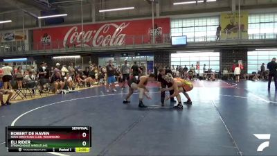 170 lbs Semifinal - Robert De Haven, NOVA Wrestling Club, Woodward vs Eli Rider, Stronghouse Wresltling