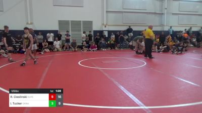 125 lbs Round 3 - Ryan Cieslinski, Superior W.A. (NY) vs Ian Tucker, Ckwa