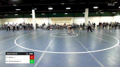 90 lbs Consi Of 32 #2 - Ryland Aston, GA vs Maximillian Shvartsman, MA