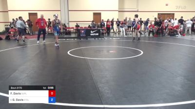 57 kg Cons 32 #2 - Finley Davis, Suples Wrestling Club vs Grayson Davis, Steller Trained Wrestling