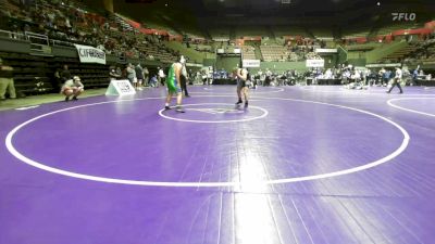 217 lbs Quarterfinal - Bradley Taylor, Stockdale vs Angel Cervantes, Highland