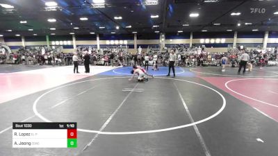 102 lbs Round Of 64 - Ryan Lopez, EL Paso Sundevils vs Aidan Jeong, Coachella Valley WC