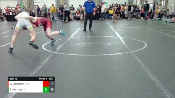 92 lbs Round 3 (8 Team) - Gabe Oberheim, Team Missouri vs Eli Herring, Aggression Legionaries