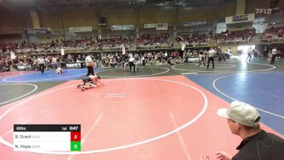 98 lbs Consi Of 8 #2 - Bryton Grant, Cody WC vs Noah Hope, Duran WC