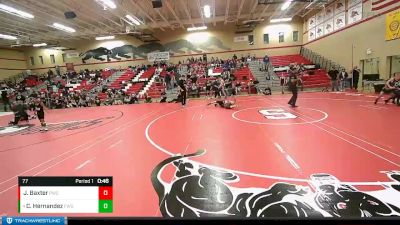 77 lbs 3rd Place Match - Charlie Hernandez, Federal Way Spartans Wrestling vs Johnny `Bo` Baxter, Punisher Wrestling Company