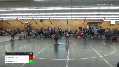 M 75 lbs Consi Of 8 #1 - Brandon Bartlett, Plains vs Hayden Oliver, Endwell