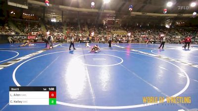 95 lbs Round Of 64 - Lucas Allen, Carl Junction Takedown Club vs Caleb Kelley, Salina Wrestling Club