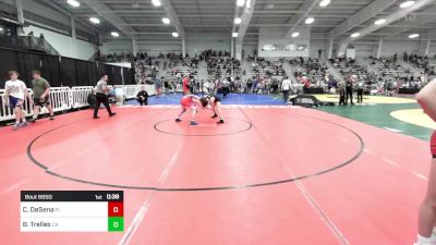 120 lbs Consi Of 8 #1 - Charlie DeSena, FL vs Blake Trelles, CA