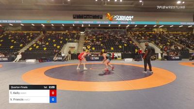 76 kg Quarterfinal - Tristan Kelly, Army (WCAP) vs Victoria Francis, HWC/TMWC