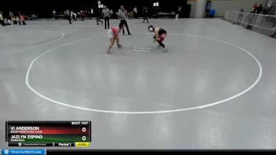 143 lbs Cons. Round 1 - Vi Anderson, Bison Wrestling Club vs Jazlyn Espino, Nebraska