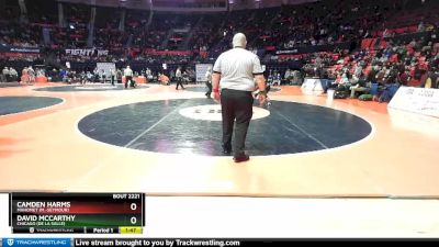 2A 285 lbs Cons. Round 1 - Camden Harms, Mahomet (M.-Seymour) vs David McCarthy, Chicago (De La Salle)