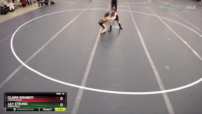 68 lbs Round 2 - Claire Kennedy, Chaska/Chan vs Lily Strunic, Northfield