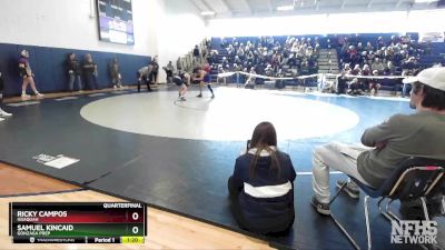 132 lbs Quarterfinal - Ricky Campos, Issaquah vs Samuel Kincaid, Gonzaga Prep