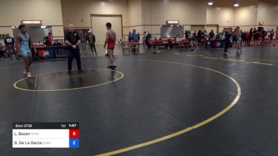 61 kg Cons 32 #1 - Luis Bazan, Spartan RTC@LHP vs Genaro De La Garza, Charleston Regional Training Center