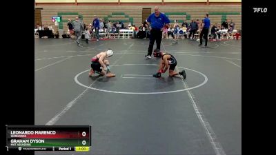 56 lbs Round 4 - Graham Dyson, MAT Assassins vs Leonardo Marenco, Warhawks