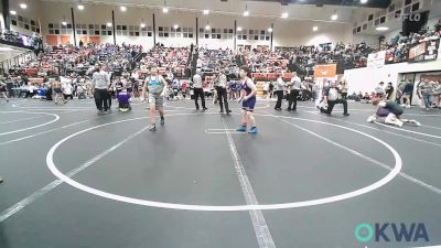 110 lbs Consi Of 8 #1 - Ben Warner, Team Tulsa Wrestling Club vs Ethan Steinheil, Wagoner Takedown Club