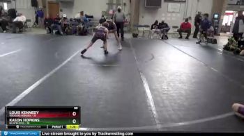 88 lbs Round 1 (8 Team) - Louis Kennedy, Vougars Honors vs Kason Hopkins, 84 Athletes