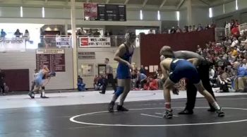 103 lbs semi-finals Robbie Muller (Jesuit) vs. Caleb Greer (Landmark Christian)