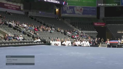 Emily Wood - Floor, Rutgers - 2022 Elevate the Stage Toledo presented by Promedica