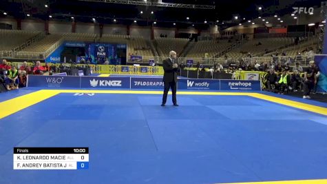 KENNEDY LEONARDO MACIEL vs FABRICIO ANDREY BATISTA JUNIOR 2024 Pan Jiu Jitsu IBJJF Championship