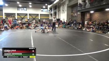 118 lbs Round 4 (6 Team) - Athena Solis, SOTM Pink vs Hannah Henderson, Missouri Black