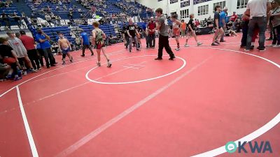 106 lbs Semifinal - Taizen Hernandez, Lions Wrestling Academy vs Jackson McCurley, Norman Grappling Club