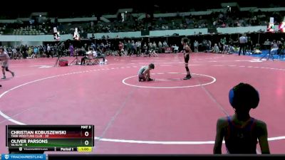 56 lbs Quarterfinal - Oliver Parsons, VA Elite vs Christian Kobuszewski, Tabb Wrestling Club