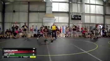 170 lbs Round 3 (6 Team) - Liam Crook, POWA vs Carter Brown, Missouri Gold