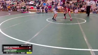 120 lbs 3rd Place Match - Robert Ritterbeck, Newark Charter vs Kaeden Fleming, Wilmington Friends H S