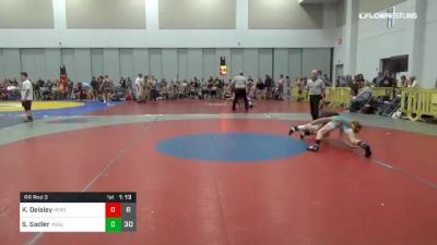 112 lbs Rr Rnd 3 - Kyle Deisley, Hero Wresting Academy vs Symon Sadler, Young Guns Blue