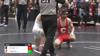 125 lbs Final - Brett Ungar, Cornell vs Luke Stanich, Lehigh